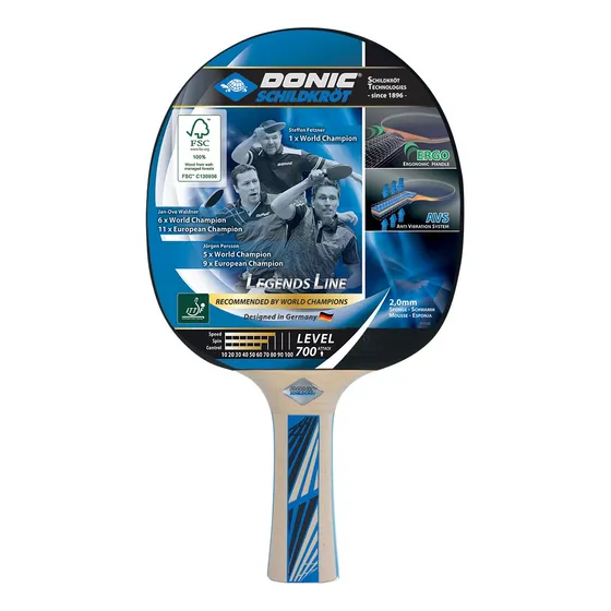 Paleta De Ping Pong Donic Legends Line 700 Tissus