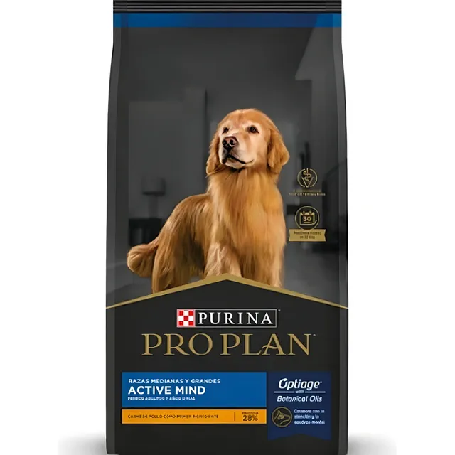 Proplan Active Mind Optiage Raza Mediana Y Grande 15 K