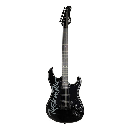 Guitarra Elétrica Tagima Stratocaster Bk Edição Rock In Rio Guitarra Elétrica Tagima Stratocaster Bk Edição Rock In Rio