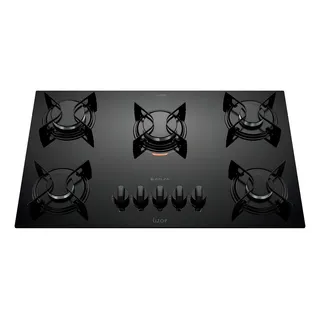 Cooktop 5 Bocas A GĂĄs Atlas U Top Mesa De Vidro Preto 127/220v Cooktop 5 Bocas A GĂĄs Atlas U Top Mesa De Vidro Preto 127/220v