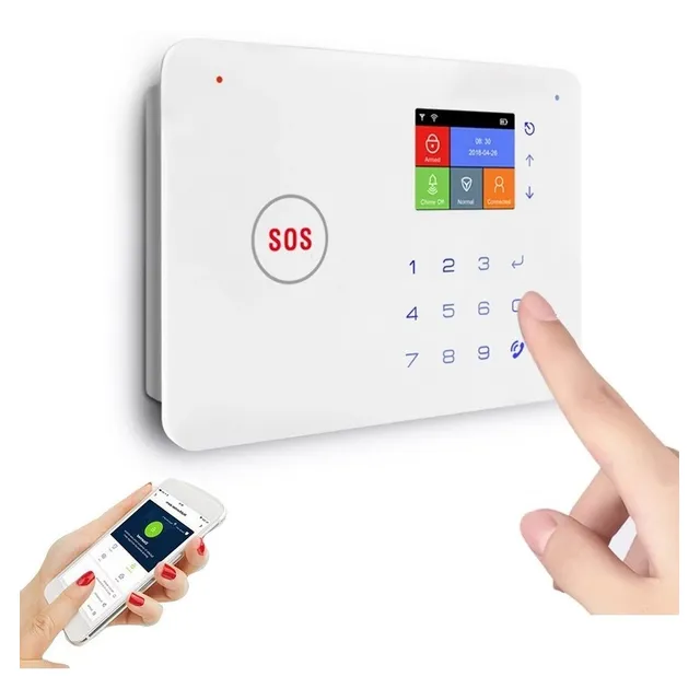 Kit Sistema De Alarma Seguridad Wifi +gsm Casa Local Empresa