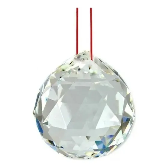 3 Esferas Cristal Facetada Feng Shui Armonizar Energia 2 Cm