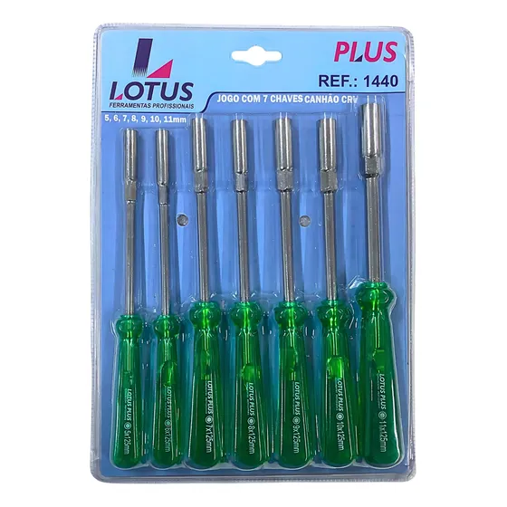 Jogo Chaves Canhao 7 Pcs 5.6.7.8.9.10.11 - Lotus