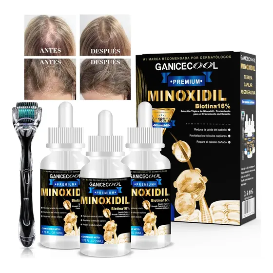 Minoxidil 16% Solución Tratamiento Capilar Anticaída Cabello