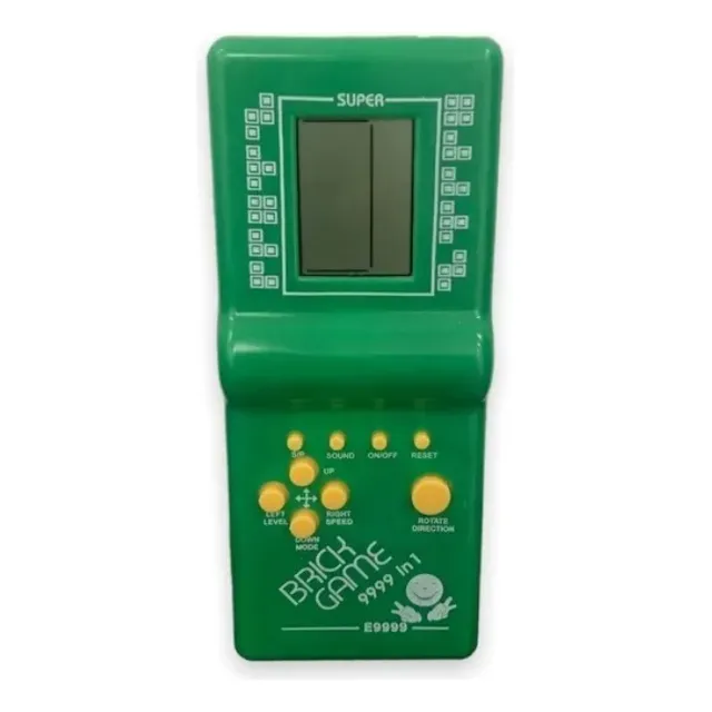 Consola Brick Game 9999 In 1 Standard  Color Verde