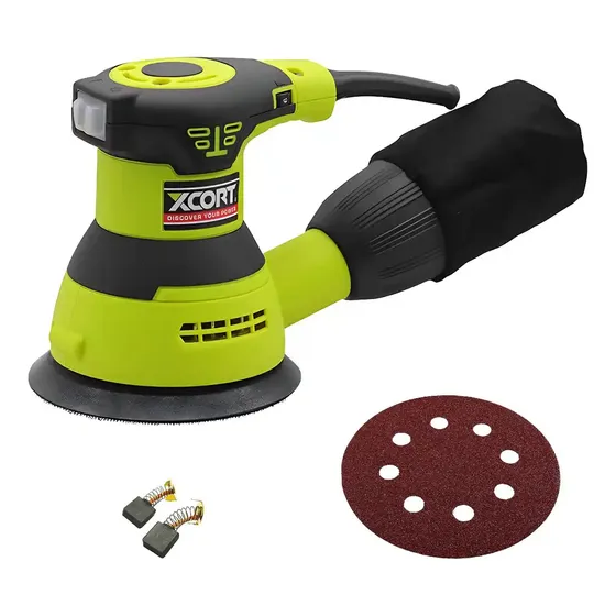 Lijadora Excéntrica Roto Orbital 5'' 350w Xcort Xsb02-125