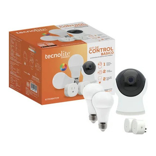 Kit De Hogar Inteligente Cámara, Focos Y Enchufes Tecnolite Kit De Hogar Inteligente Cámara, Focos Y Enchufes Tecnolite