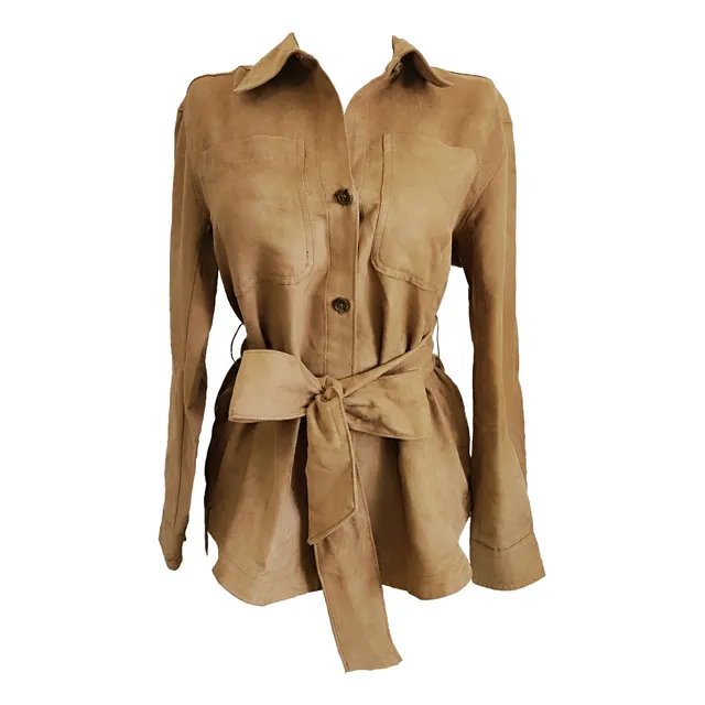 Blusa Camisa Gamusa Café Banana Republic Mujer Talla Xs