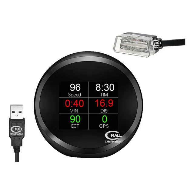 Testigo Manometro Digital Temperatura Rpm Velocidad Alarmas