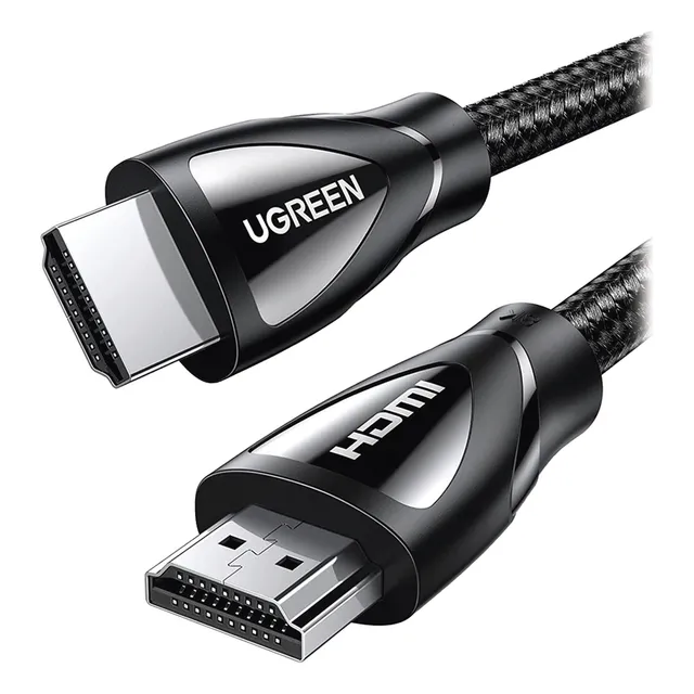 Cable Ugreen Hdmi 2.1 De Nylon Trenzado 5 Metros 8k@60hz/4k@120hz