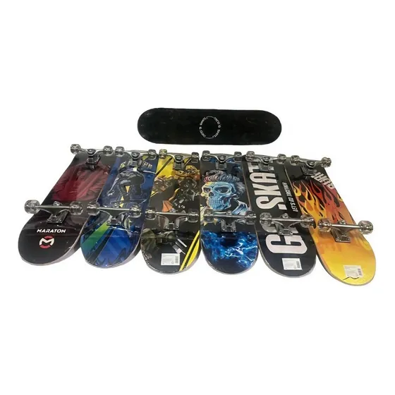 Patineta Tabla Monopatin Skateboard Multidiseños Semipro 