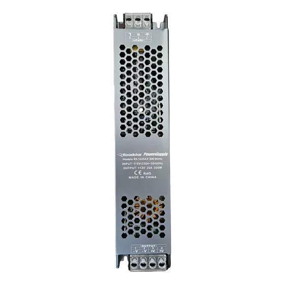 Fonte Chaveada Slim Automática 12v 25a 300w Rs1225a Roadstar