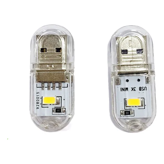 Luz De Disco En U Multiusos, Luz Nocturna Pequeña, Usb Compu