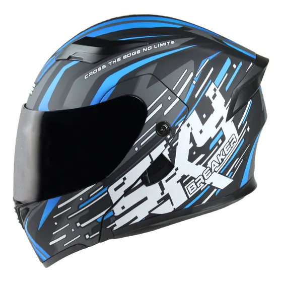Casco Abatible Para Moto Edge Boss Skybreaker Certificadodot