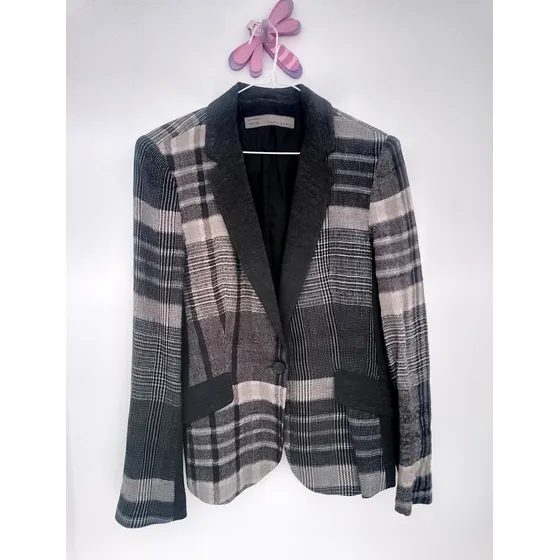 Chaqueta Blazer Para Dama, Marca: Zara Basic. Nueva.