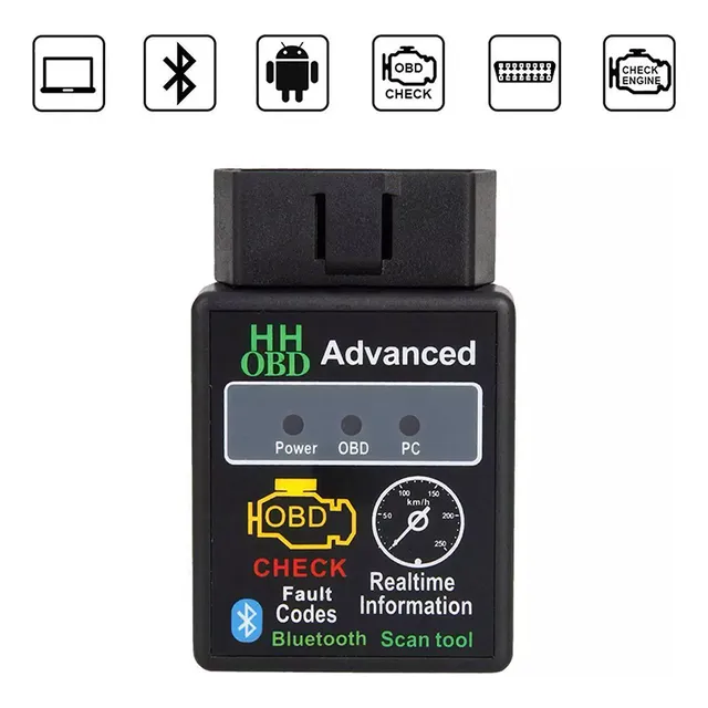 Escáner Automotriz Bluetooth Obd2  Lector Códigos Vehículos
