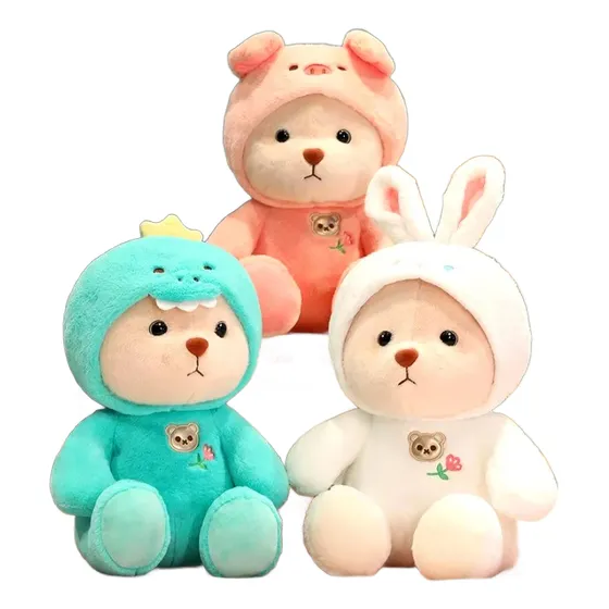 Peluche Ositos Con Disfrazes  45cm