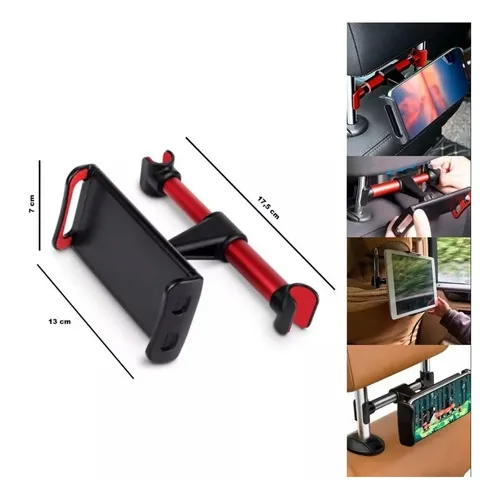 Soporte Celular Tablet Para Apoya Cabeza Vehículos Asiento