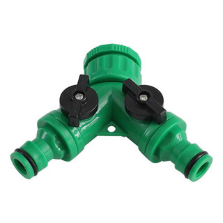 Divisor De Manguera En Y De 2 Vías Y Conector Rápido Para Gr Divisor De Manguera En Y De 2 Vías Y Conector Rápido Para Gr
