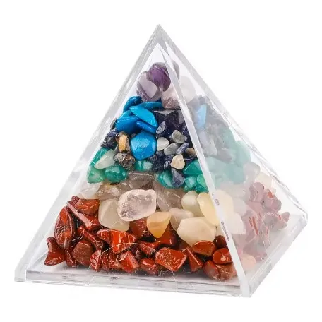 Pirámide De Cristales, Limpieza, Adivinación, Adorno