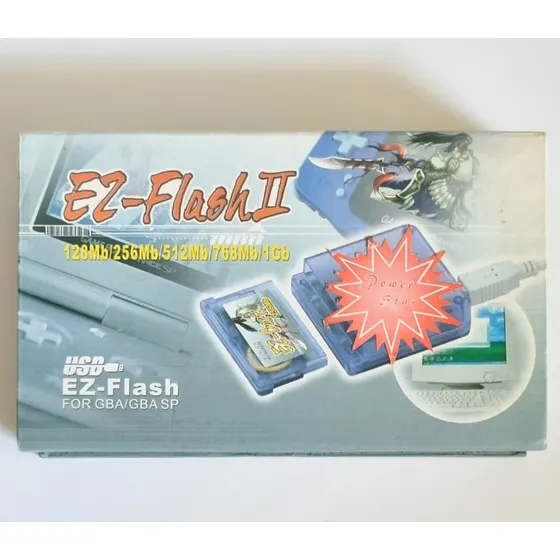 Gba Ez Flash Ii Original Para Gba Roms E Drivers Brinde 
