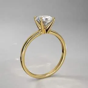 Anillo Compromiso 10 Kilates