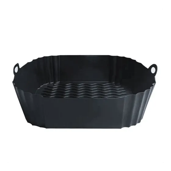 Recipiente Silicona Molde Cuadrado Para Freidora Air Fryer