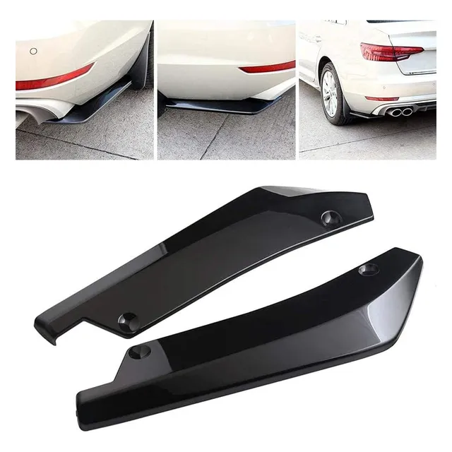 Lip Body Kit Trasero Lateral Difusor Spoiler Kit 2 Pcs Jdm