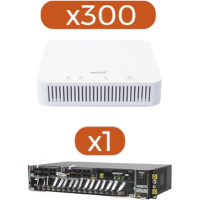Kit 300 Onts An5506-01ag + 1 Olt An60002-ac