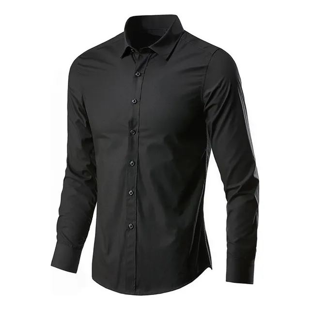 Camisa Slim Fit Para Hombre Algodon Calidad Premium