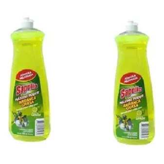 Lavavajilla Liquido Sapolio 1.25 Litros X 2 Und