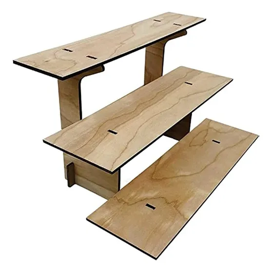 Soporte De Exhibición De Mesa Para Comercio Minorista Recto 