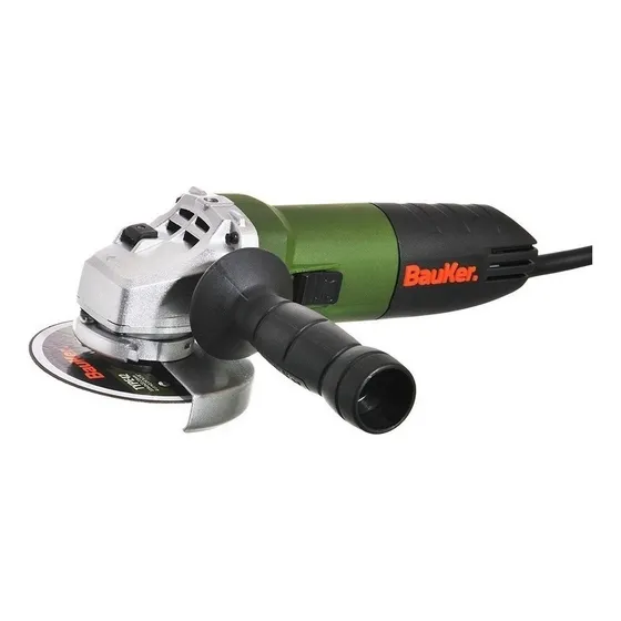 Esmeril angular Bauker AG820E KIT-20 de 50 Hz/60 Hz verde 820 W 220 V + accesorio