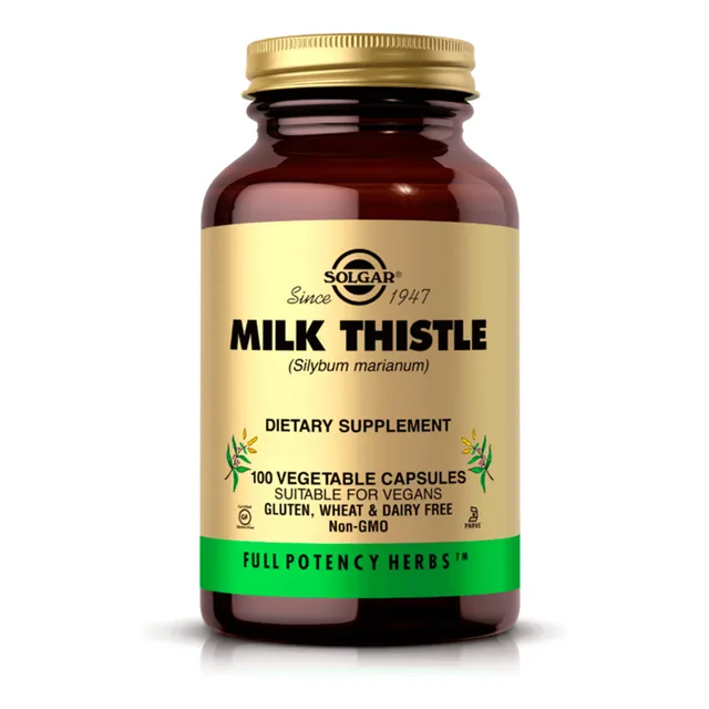Protector Hepático Milk Thistle Solgar 100cap