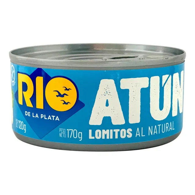 Atún En Trozos Al Natural Río De La Plata 170 Grs