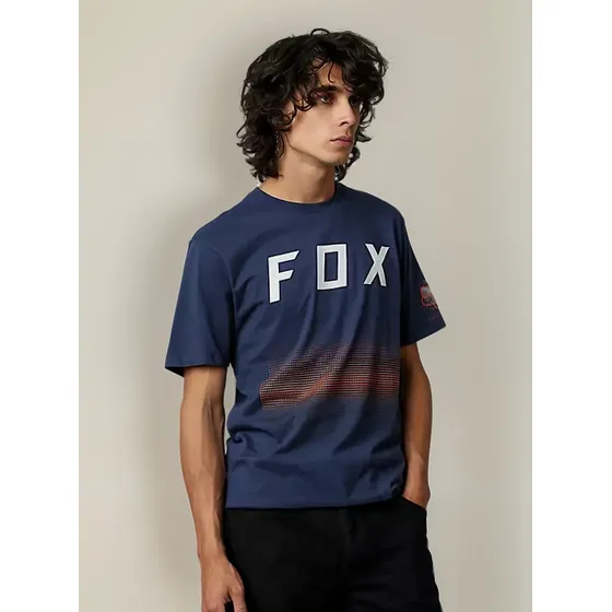 Camiseta Fox Original - Azul (medium)