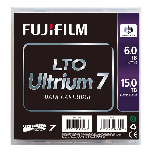 Cartucho De Datos Fujifilm Fuji Lto Ultrium 7 6 Tb/15 Tb (16