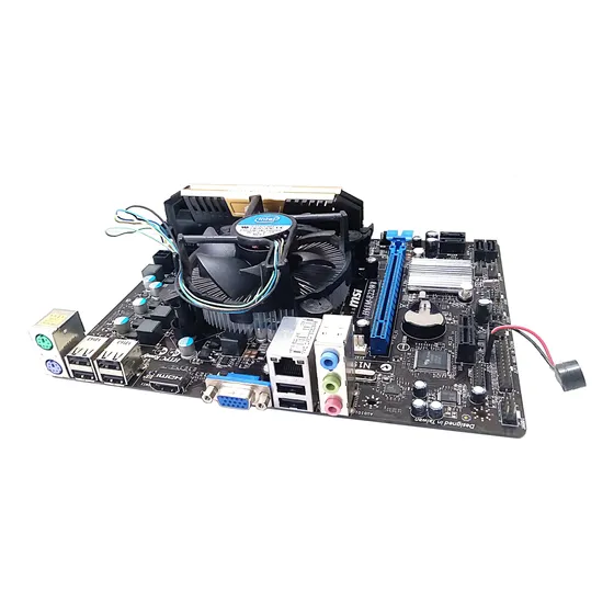 Kit Placa Mãe Msi H61m-e22/w8 I3-3240 16gb Ddr3 Hdmi