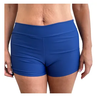 Short de baño mujer tiro alto hotsell