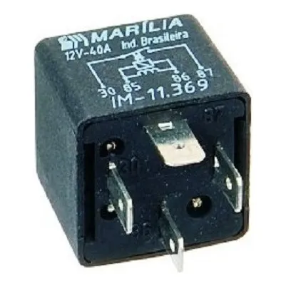 Relay - Auxiliar 12v 4t Dni.133
