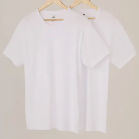 Kit Com 2 Camisetas Masculinas Básicas Slim Hering
