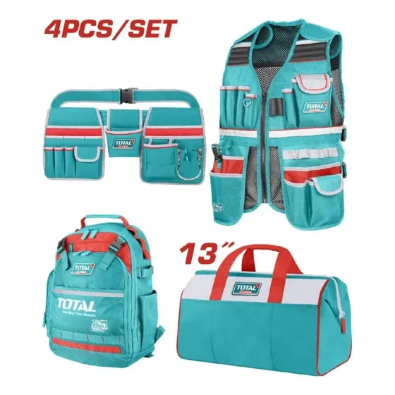 Maletin Cinturon Mochila Mochila Kit Total Tos230908 Color Turquesa