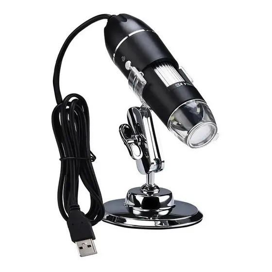 Microscópio Profissional Digital Usb - Zoom 1000mpix Câmera 