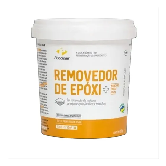 Removedor De Epoxi 500g Pisoclean Silicone/vernizes/tintas