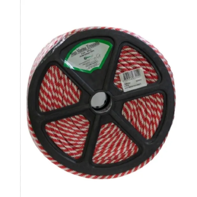 Soga Marina Driza 8 Mm Roja Blanca