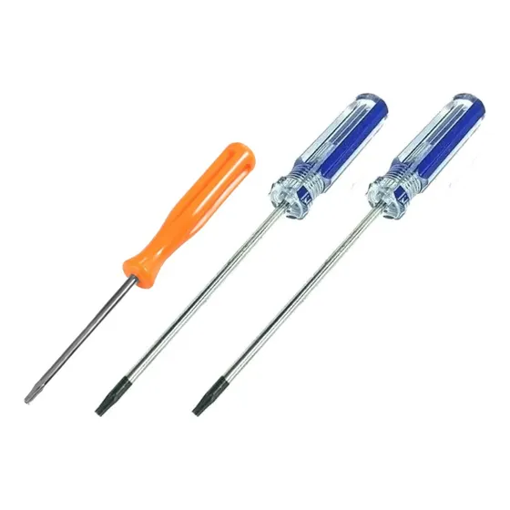 Kit 3 Chave Torx Com Furo T6 T7 T8 Tr6 Tr7 Tr8 T6h T7h T8h