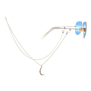 Cadena Para Lentes Con Luna, Accesorio De Moda Para Mujer Cadena Para Lentes Con Luna, Accesorio De Moda Para Mujer