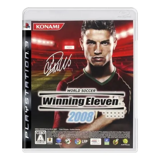 Winning Eleven 2008 Ps3 Semi Novo Mídia Física Japones (Recondicionado)