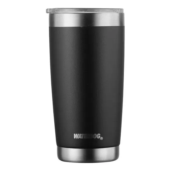 Vaso Térmico Waterdog Borda Acero Inox 500cc Libre De Bpa Color Plateado Copon