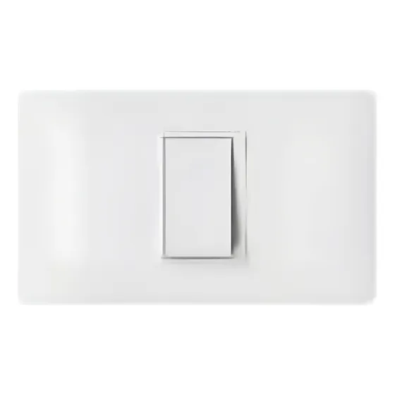 Interruptor Simple 9/12 Armado 10a 220v Bticino Luzica Color Blanco Corriente Nominal 10 A Voltaje Nominal 250v